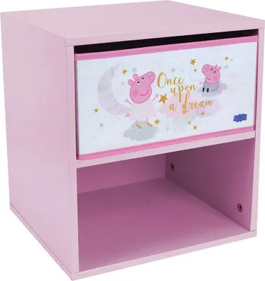 Produktbild von Peppa Pig Nachttisch mit Schublade 36 x 33 x 30 cm