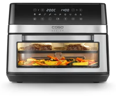 Obrázok produktu pre Caso AirFry Duo Chef – dvojitá fritéza s konvektívnym ohrevom, objem 14 litrov