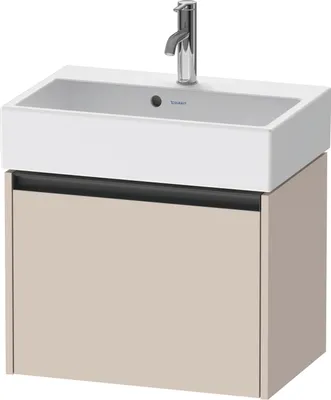 Produktbild von Duravit Ketho.2 Wastafelonderkast 58,4x39x44 cm Mat Taupe