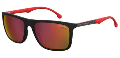 Obrázok produktu pre Carrera 8032/S 003 W3 Matte Black/Red Multilayer Oleophobic HD Lifestyle okuliare