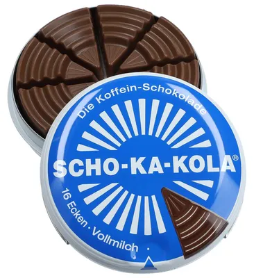 Image de SCHO-KA-KOLA Le chocolat énergétique LAIT COMPLET 100 g