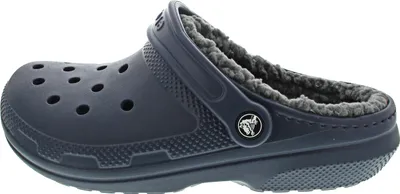 Produktbild von Crocs Classic Fuzz-Lined Clog 203591-459 (41/42/navy-charcoal)