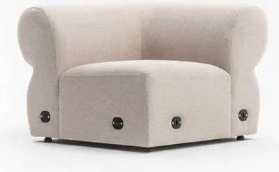Produktbild von Ecksofa U-Form Luxus Wohnzimmer Stil Modern Polstersofa Textil