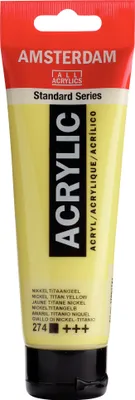 Produktbild von Royal Talens Talens Amsterdam Acrylfarbe 120 ml 274 – Nickeltitangelb