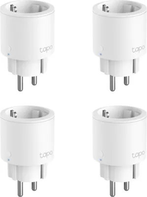 Produktbild von TP-Link Funksteckdosen Tapo P115 Mini Smart Wi-Fi Socket(4P)
