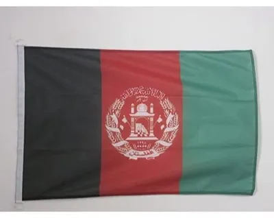 Flagge Afghanistan 150x90 cm, Polyester, wetterfest, mit Ringen