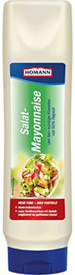 Zdjęcie produktu dla Majonez Homann Salat, delikatnie pikantny, klasyczny, kremowy i smaczny, 875 ml