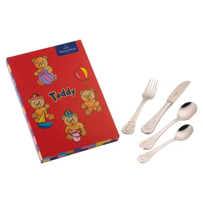 Produktbild von Villeroy & Boch Teddy Kinderbesteck 4tlg.