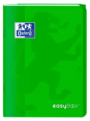 Image de Carnet de notes Oxford A5 60k quadrillé Easybook avec couverture