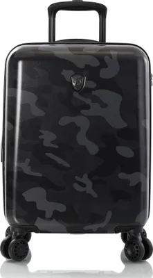 Produktbild von Heys Black Camo 4 Rollen Kabinentrolley S 53 cm mit Dehnfalte