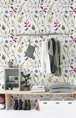 Produktbild von Coloray Fototapete 416x254 cm Latextapete Magicstick - Botanische blume