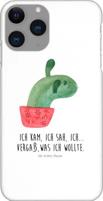 Produktbild von Mr. & Mrs. Panda Iphone 11 Pro Handyhülle Kaktus Mama - Weiß - Geschenk, Premium Kunststoff, Kakteen, Büro, Ärger, Handy Case, Motivation, Quote