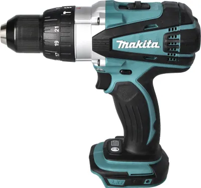 Produktbild von Makita DHP458ZJ, Schwarz, Blau