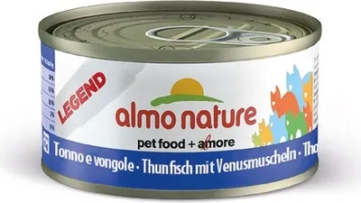 Produktbild von Almo Nature HFC Natural Thunfisch mit Venusmuscheln, Adult, Muscheln, Thunfisch, 70 g