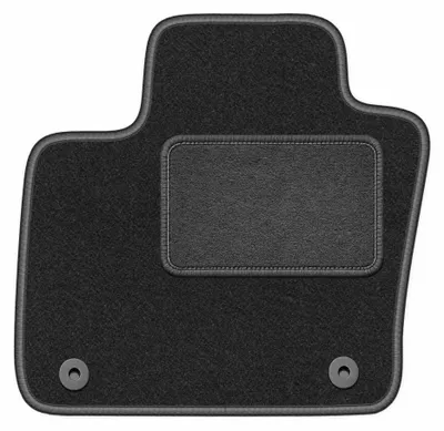 Immagine prodotto di Tappetino guidatore in moquette per Volvo C40 2021- (hatchback) – 1 pezzo, grigio grafite, su misura – Wielganizator LUX
