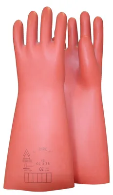 Produktbild von KS TOOLS Elektriker-Schutzhandschuh mit mechanischen und thermischen Schutz, Größe 10, Klasse 2, rot ( 117.0093 )