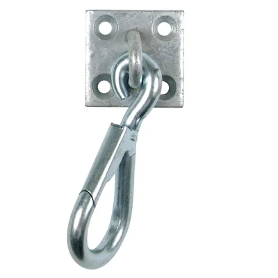Produktbild von Waldhausen Schnapphaken Für Wandplatte Silber  Silber One Size
