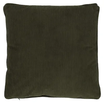 Productafbeelding van Decoratief kussen met een corduroy rand, 40 x 40 cm