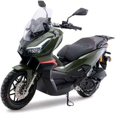 Produktbild von Motorroller 125 ccm Burnout QS125 ADV Grün  (Desert)