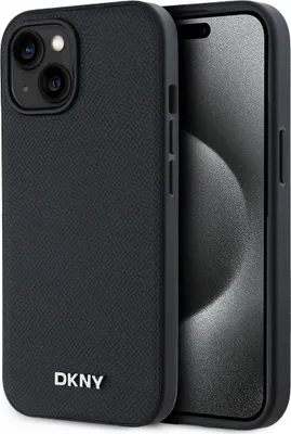 Produktbild von Dkny PolyurethanLeather Metal Logo Magsafe Iphone 14 Handyhülle One Size