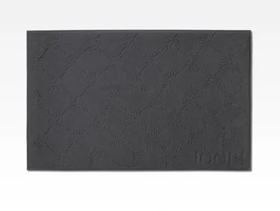 Produktbild von JOOP! Badteppich 1670 Uni Cornflower Größe 50x80cm Farbe anthrazit
