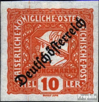 Produktbild von Briefmarken Österreich 1919 Mi 250 postfrisch Zeitungsmarken