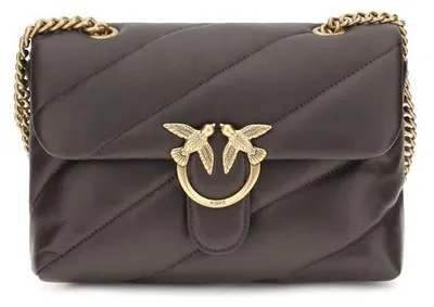 Produktbild von PINKO Schultertasche aus Kalbsleder in Braun 100038A0F2_M12Q