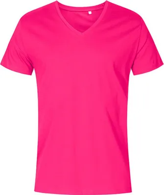 Produktbild von X.O V-Ausschnitt T-Shirt Plus Size Herren, Pink, XXXL