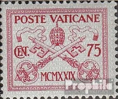 Produktbild von Briefmarken Vatikanstadt 1929 Mi 7 gestempelt Pius XI