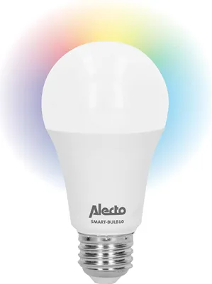 Produktbild von Alecto SMART-BULB10 - Smarte WLAN LED-Lampe, weiß