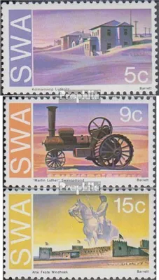 Produktbild von Briefmarken Namibia - Südwestafrika 1975 Mi 406-408 (kompl.Ausg.) FDC Gedenkstätten