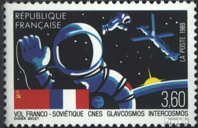 Produktbild von Briefmarken Frankreich 1989 Mi 2707 (kompl.Ausg.) postfrisch Weltraumflug