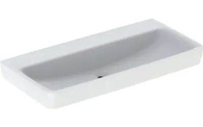 Zdjęcie produktu dla Geberit Renova Plan umywalka 100x48cm, bez baterii, bez przelewu, biała