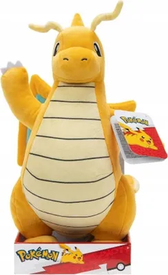 Zdjęcie produktu dla Maskotka Pokémon Dragonite 60 cm pluszowa zabawka