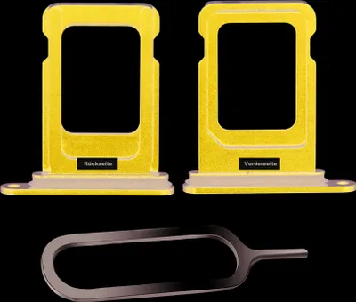 Produktbild von iPHONE 12 SIM KARTEN HALTER TRAY ADAPTER FACH STECKER SLOT CARD + NADEL BLAU