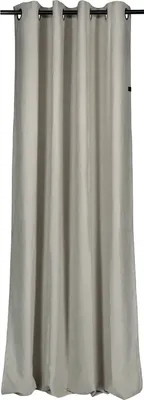 Produktbild von Schöner Wohnen  Ösenvorhang Peachy Farbe grau Größe 130x250 AL