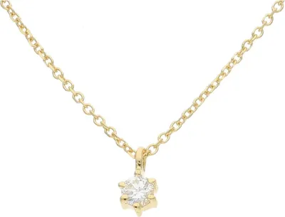 Produktbild von JuwelmaLux Kette mit Anhänger 585 Gold mit Brillant JL10-05-3470 45 cm