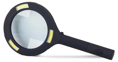 Image de Verk 09114 Loupe avec éclairage 80 mm, 3x LED SMD