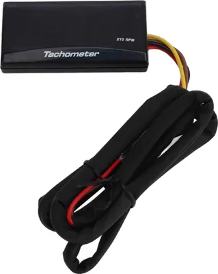 Image de Compte-tours pour moto, 12 V CC, ultrafin, LCD, rétroéclairage étanche pour modifications, vert