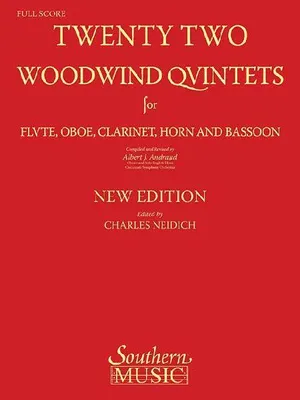 Produktbild von 22 Woodwind Quintets