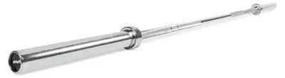 Produktbild von Langhantel, Olympische Ausführung - 220 cm - 20 kg - Chrom - Rutschfester Griff