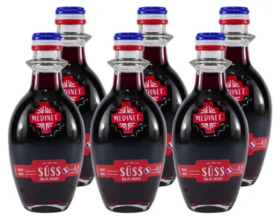 Obrázek produktu pro MEDINET červené víno - sladké - (12 x 0,25L)