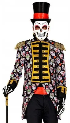 Produktbild von Widmann - Kostüm Parade Frack, Pirat, Rock Star, Gardeuniform, Totenkopf, Dia de los Muertos, Motto-Party, Karneval, Halloween