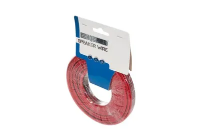 Produktbild von HQ-Power Lautsprecherkabel 2x1,50mm², 25 Meter, rot schwarz, Rolle, OFC Kupfer, für