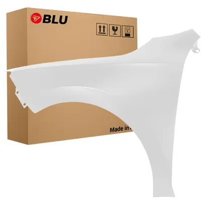 Productafbeelding van BLU Spatbord geschikt voor Seat Toledo IV 4 LF9E Links Wit CandyWeiss Zonder richtingaanwijzeropening | 2012-2019 | Voorzijde | Gelakt | Montageklaar
