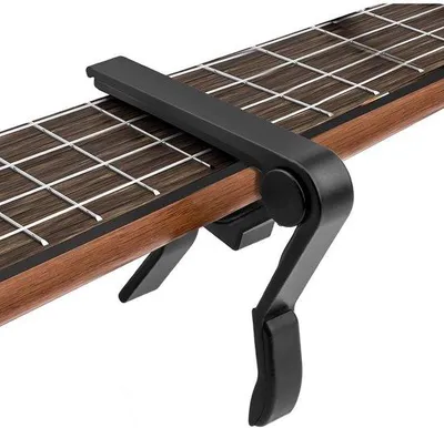 Obrázek produktu pro Ladicí spona na kytaru – vhodná pro akustické kytary, elektrické kytary, baskytary, ukulele, banjo a mandolínu
