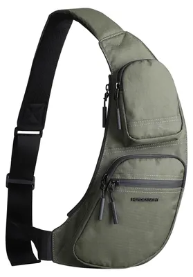 Productafbeelding van Solidchoice - Slanke Waterdichte Borsttas voor Heren met Tabletvak