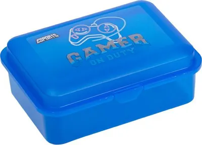 Obrázek produktu pro Svačinový box "Esports Gamer on duty", modrá, LIZZYSULI 7720001008
