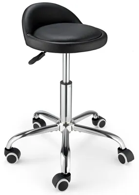 Image de Tabouret à roulettes réglable en hauteur