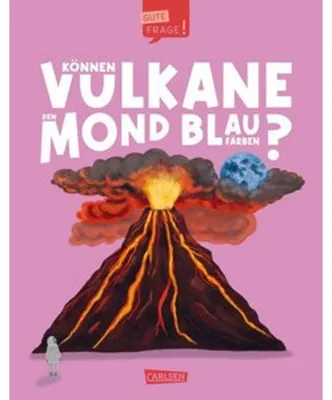 Zdjęcie produktu dla Können Vulkane den Mond blau färben? (Gute Frage! 5)